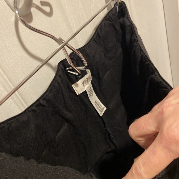 Victoria’s Secret PINK Black Rainbow Lettering Boxer Sleep Shorts - Picture 12 of 15